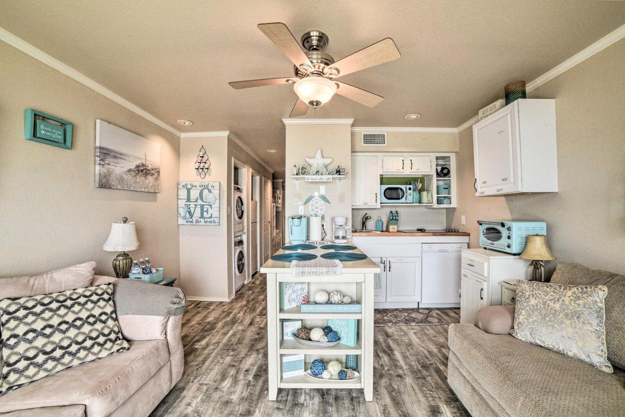 Updated Front Beach Condo With Resort Amenities! 코퍼스크리스티 외부 사진