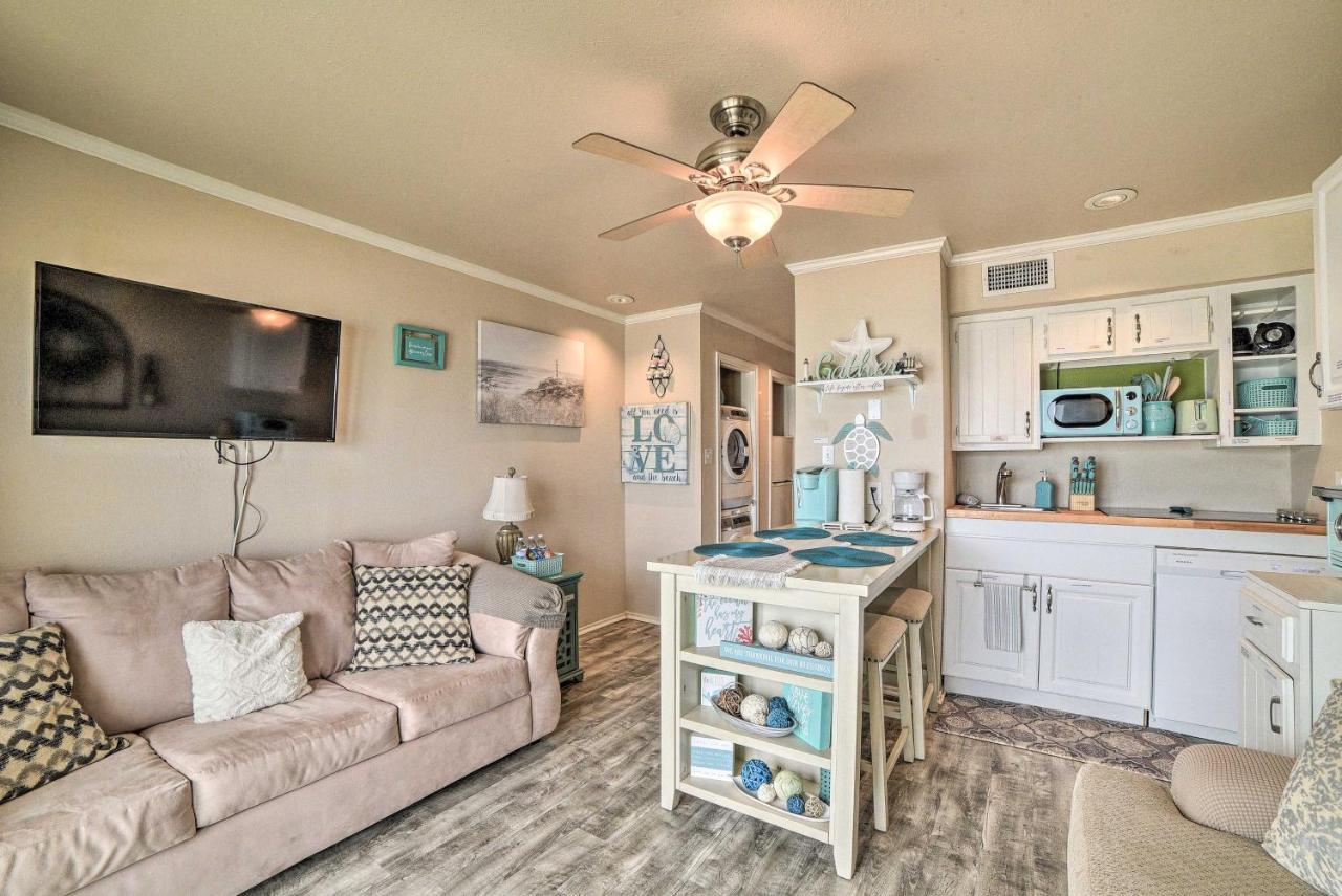 Updated Front Beach Condo With Resort Amenities! 코퍼스크리스티 외부 사진