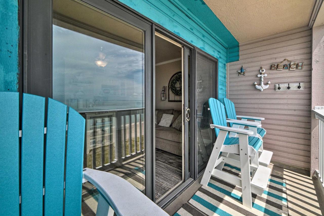 Updated Front Beach Condo With Resort Amenities! 코퍼스크리스티 외부 사진